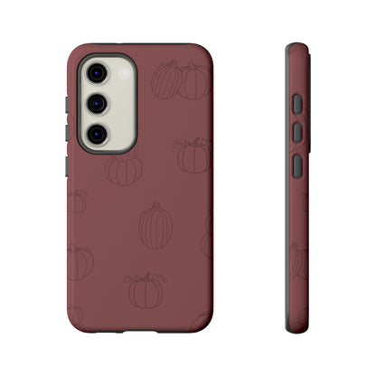 Pumpkin Pattern- Tough Case